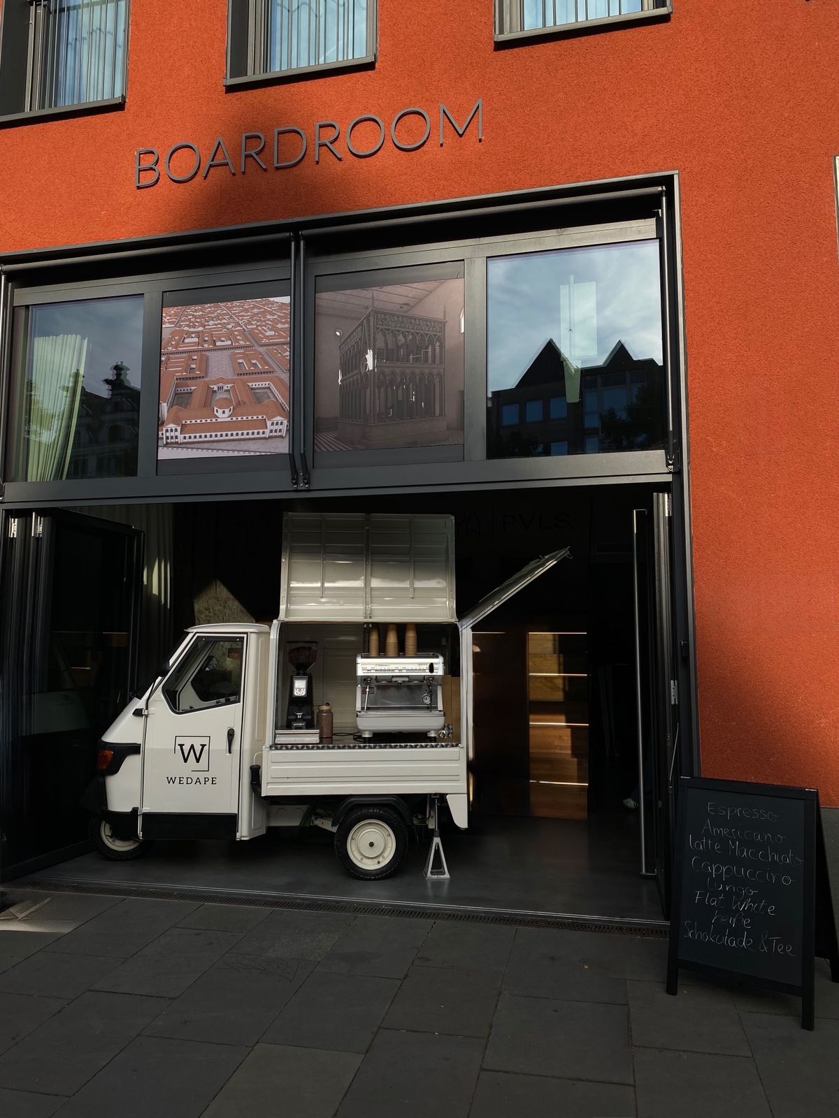 Coffee-Ape von Wedape bei einem Firmenevent in Köln
